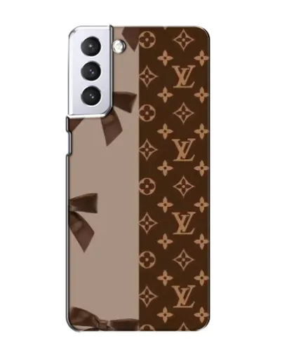 Чехол для Samsung Galaxy S21 с картинкой «Louis Vuitton — банты»