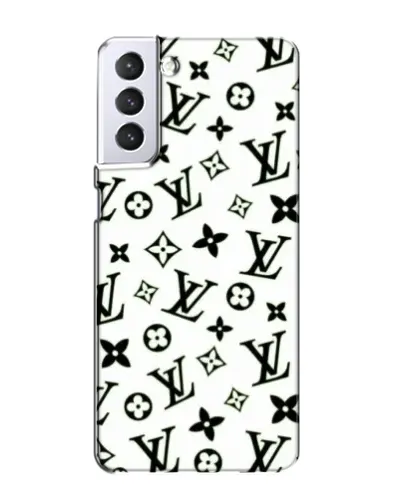 Чехол для Samsung Galaxy S21 с картинкой «Монохромный хаос LV»
