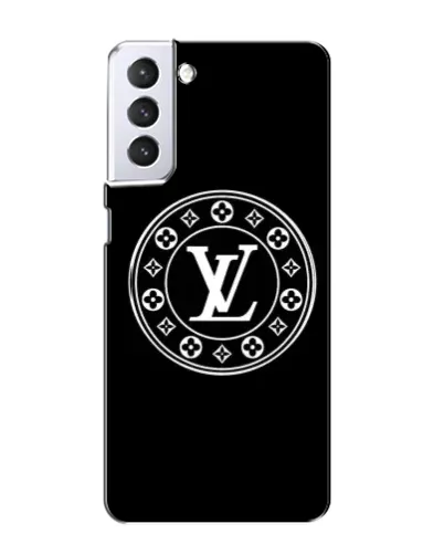 Чехол для Samsung Galaxy S21 с картинкой «LV — печать стиля»