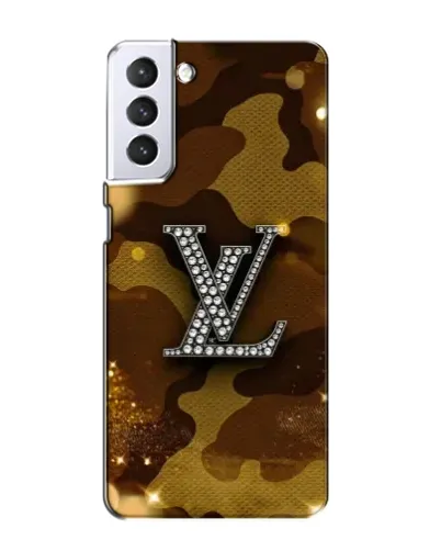 Чехол для Samsung Galaxy S21 с картинкой «Камуфляжный Louis Vuitton»