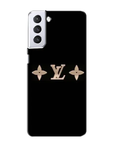 Чехол для Samsung Galaxy S21 с картинкой «Louis Vuitton — минимализм»
