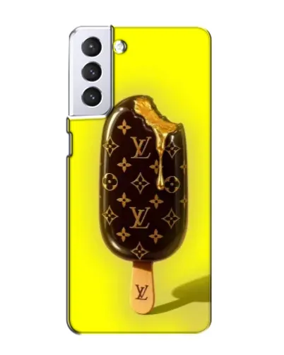 Чехол для Samsung Galaxy S21 с картинкой «Мороженое от LV»