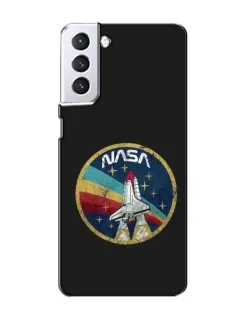 Чехол для Samsung Galaxy S21 с картинкой «NASA — эмблема миссии»