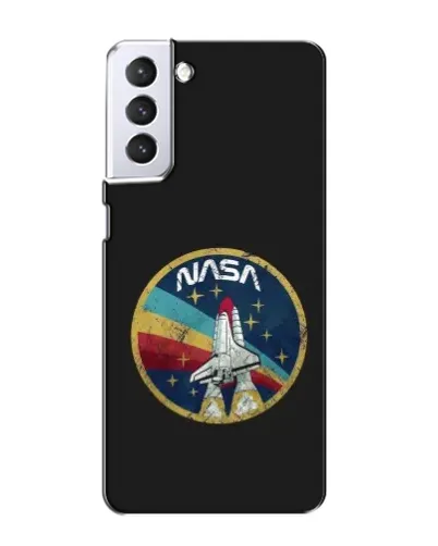 Чехол для Samsung Galaxy S21 с картинкой «NASA — эмблема миссии»