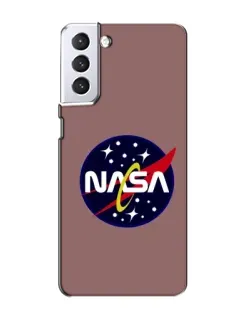 Чехол для Samsung Galaxy S21 с картинкой «NASA — ретро космос»