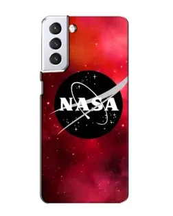 Чехол для Samsung Galaxy S21 с картинкой «NASA — красная туманность»