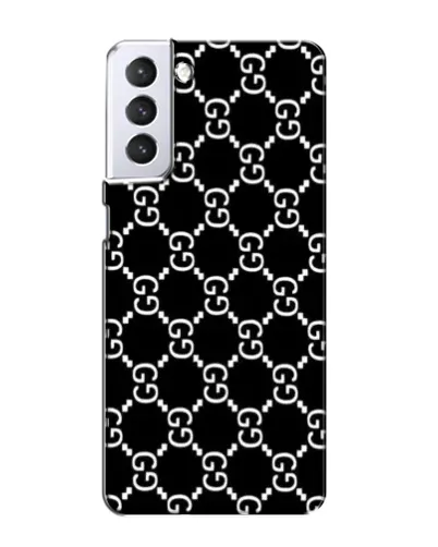 Чехол для Samsung Galaxy S21 с картинкой «Gucci — сетчатый паттерн»