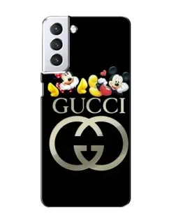 Чехол для Samsung Galaxy S21 с картинкой «Gucci — герои Disney»