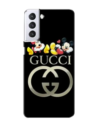 Чехол для Samsung Galaxy S21 с картинкой «Gucci — герои Disney»