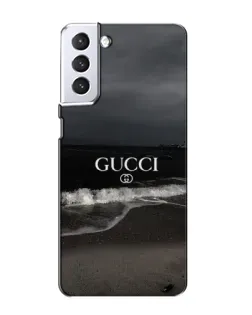 Чехол для Samsung Galaxy S21 с картинкой «Gucci — морской прибой»