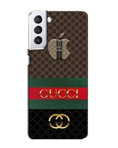 Чехол для Samsung Galaxy S21 с картинкой «Gucci — брендированный десерт»