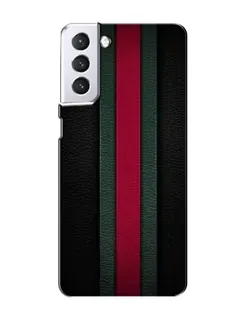 Чехол для Samsung Galaxy S21 с картинкой «Gucci — неоновая линия»