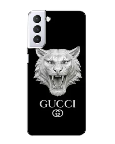 Чохол для Samsung Galaxy S21 з картинкою «Gucci — срібний лев» Чохол для Samsung Galaxy S21 з картинкою «Gucci — срібний лев»