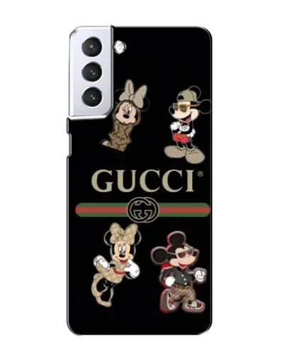Чохол для Samsung Galaxy S21 з картинкою «Gucci — герої Disney та монограма» Чохол для Samsung Galaxy S21 з картинкою «Gucci — герої Disney та монограма»