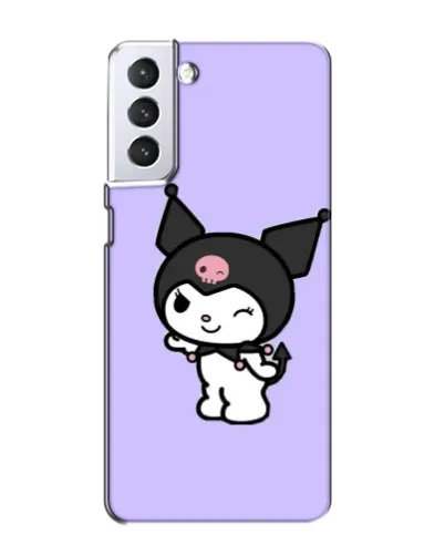 Чехол для Samsung Galaxy S21 с картинкой «Классическая Kuromi»