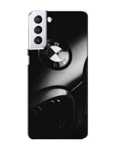 Чехол для Samsung Galaxy S21 с картинкой «Эмблема BMW — макро» Чехол для Samsung Galaxy S21 с картинкой «Эмблема BMW — макро»