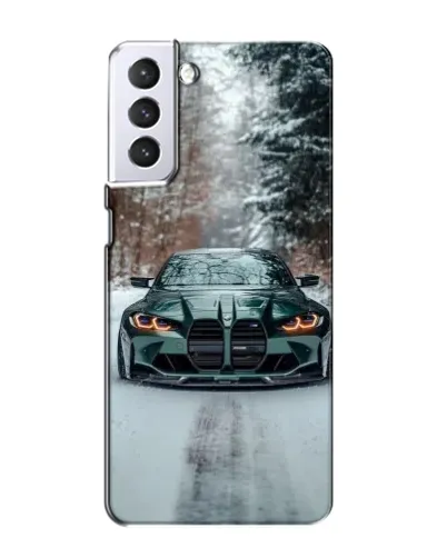 Чехол для Samsung Galaxy S21 с картинкой «BMW в зимнем лесу» Чехол для Samsung Galaxy S21 с картинкой «BMW в зимнем лесу»