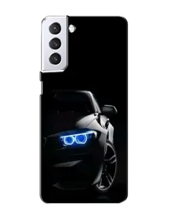 Чохол для Samsung Galaxy S21 з картинкою «BMW — нічний погляд»