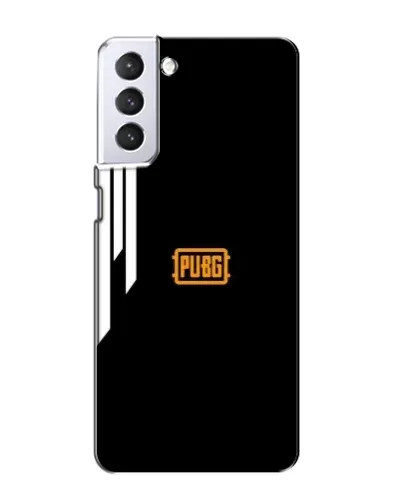 Чехол для Samsung Galaxy S21 с картинкой «PUBG — вертикальные линии»