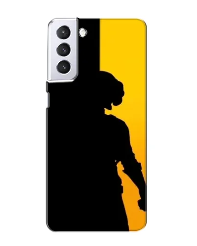 Чехол для Samsung Galaxy S21 с картинкой «Тень воина PUBG»