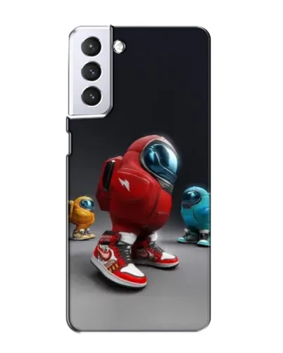 Чехол для Samsung Galaxy S21 с картинкой «Among Us — 3D стиль» Чехол для Samsung Galaxy S21 с картинкой «Among Us — 3D стиль»