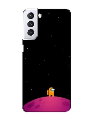 Чехол для Samsung Galaxy S21 с картинкой «Одинокий герой на планете» Чехол для Samsung Galaxy S21 с картинкой «Одинокий герой на планете»