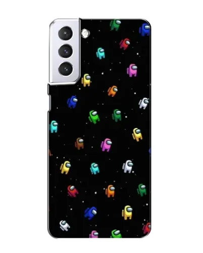 Чехол для Samsung Galaxy S21 с картинкой «Экипаж Among Us» Чехол для Samsung Galaxy S21 с картинкой «Экипаж Among Us»