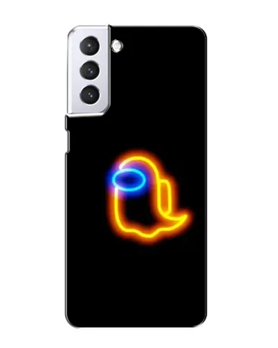 Чехол для Samsung Galaxy S21 с картинкой «Among Us неоновое сияние» Чехол для Samsung Galaxy S21 с картинкой «Among Us неоновое сияние»