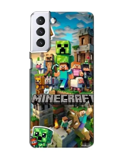 Чехол для Samsung Galaxy S21 с картинкой «Замок Minecraft» Чехол для Samsung Galaxy S21 с картинкой «Замок Minecraft»