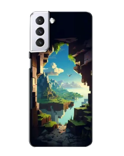 Чехол для Samsung Galaxy S21 с картинкой «Вид из пещеры» Чехол для Samsung Galaxy S21 с картинкой «Вид из пещеры»