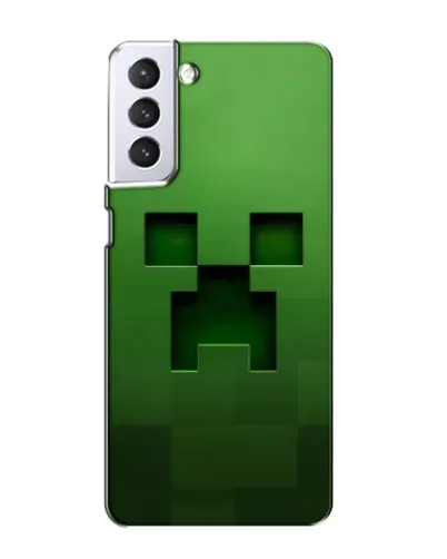Чехол для Samsung Galaxy S21 с картинкой «Крипер микро-дизайн» Чехол для Samsung Galaxy S21 с картинкой «Крипер микро-дизайн»