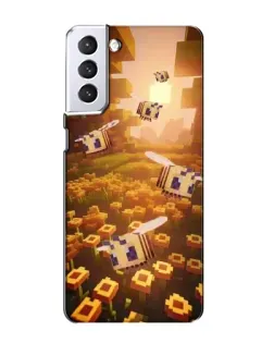 Чехол для Samsung Galaxy S21 с картинкой «Поле подсолнухов»