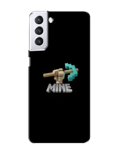 Чехол для Samsung Galaxy S21 с картинкой «Алмазная кирка» Чехол для Samsung Galaxy S21 с картинкой «Алмазная кирка»