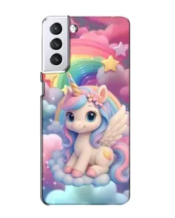 Чехол для Samsung Galaxy S21 с картинкой «Маленький единорог»
