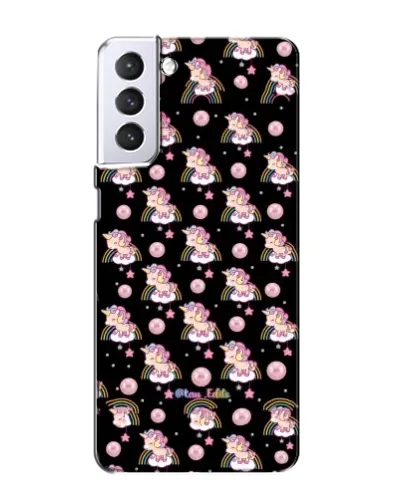 Чехол для Samsung Galaxy S21 с картинкой «Magic Unicorn паттерн»