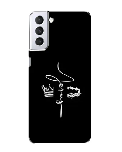 Чехол для Samsung Galaxy S21 с картинкой «Король Славы Jesus»