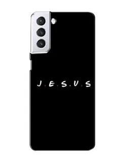Чехол для Samsung Galaxy S21 с картинкой «Точки веры J.E.S.U.S.»