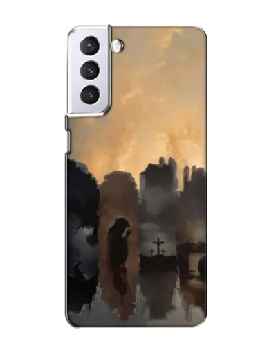 Чехол для Samsung Galaxy S21 с картинкой «Дорога к вере»
