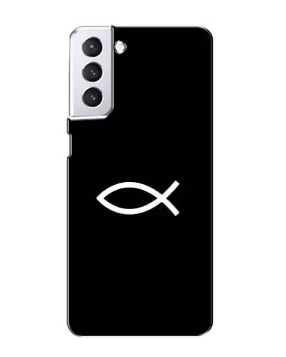 Чохол для Samsung Galaxy S21 з картинкою «Символ риби Jesus» Чохол для Samsung Galaxy S21 з картинкою «Символ риби Jesus»