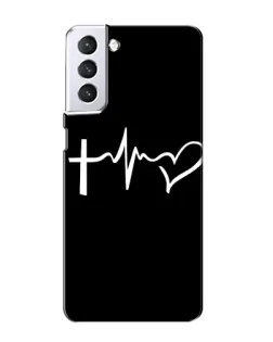 Чохол для Samsung Galaxy S21 з картинкою «Пульс віри» Чохол для Samsung Galaxy S21 з картинкою «Пульс віри»