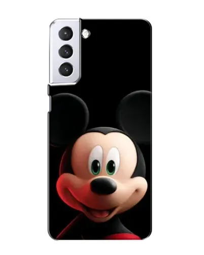 Чехол для Samsung Galaxy S21 с картинкой «Улыбающийся Микки Маус»