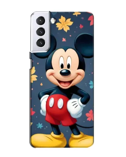 Чехол для Samsung Galaxy S21 с картинкой «Осенний Mickey Mouse»