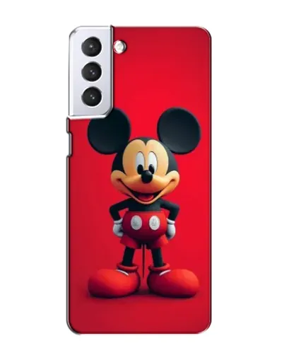 Чехол для Samsung Galaxy S21 с картинкой «Mickey в полный рост»