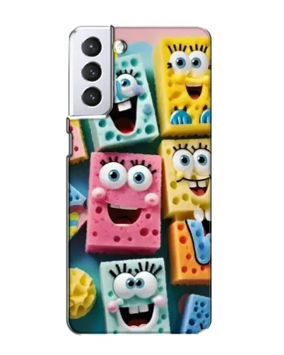 Чехол для Samsung Galaxy S21 с картинкой «Цветные губки» Чехол для Samsung Galaxy S21 с картинкой «Цветные губки»