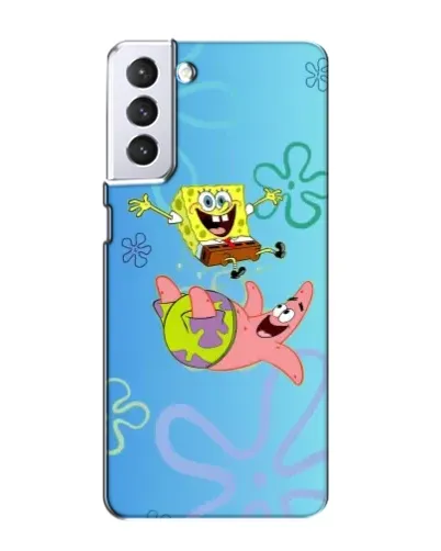 Чехол для Samsung Galaxy S21 с картинкой «Спанч Боб и Патрик» Чехол для Samsung Galaxy S21 с картинкой «Спанч Боб и Патрик»