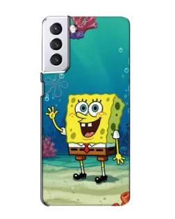 Чехол для Samsung Galaxy S21 с картинкой «Подводный привет»