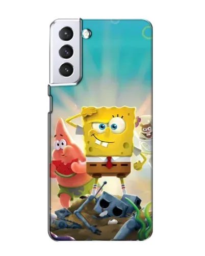 Чехол для Samsung Galaxy S21 с картинкой «Спанч Боб победитель» Чехол для Samsung Galaxy S21 с картинкой «Спанч Боб победитель»