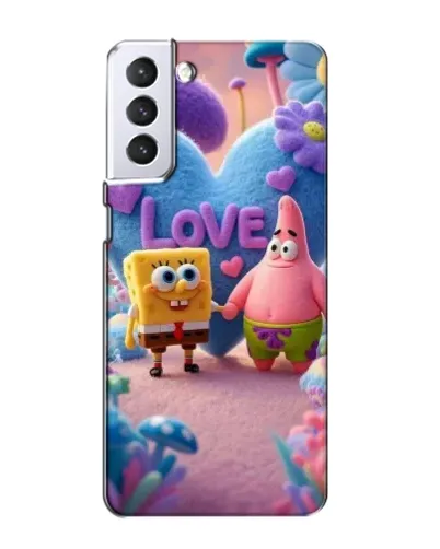 Чехол для Samsung Galaxy S21 с картинкой «Губка Боб Патрик» Чехол для Samsung Galaxy S21 с картинкой «Губка Боб Патрик»