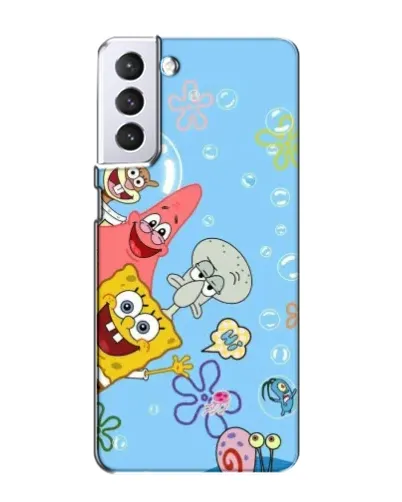 Чехол для Samsung Galaxy S21 с картинкой «Веселые пузырьки» Чехол для Samsung Galaxy S21 с картинкой «Веселые пузырьки»