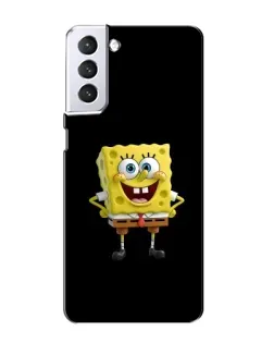 Чехол для Samsung Galaxy S21 с картинкой «Классический Губка Боб»